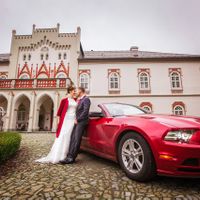 Wedding photo from Chateau Heralec, Czech Republic