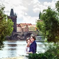 Wedding photo from Kampa, Prague, Czech Republic