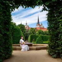 Wedding photo from Wallenstein Garden, Prague, Czech Republic