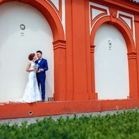 Wedding photo from Troja Castle, Prague, Czech Republic